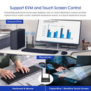 Rocstor TrueReach TR22 4K60 Wireless HDMI KVM Extender Kit with 2 Receivers (164')