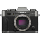 FUJIFILM X-T30 III Mirrorless Camera with Sigma 56mm f/1.4 Lens for Portrait Photography (Charcoal Silver)