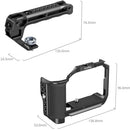 SmallRig Camera Cage Kit with Top Handle and Cold Shoe for Canon EOS R50 V (Black)