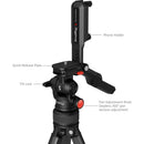 SmallRig 5473 Compact Aluminum Tripod with Phone Clamp