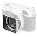NiSi Jetmag Pro Lens Hood Kit for FUJIFILM X100 (Silver)