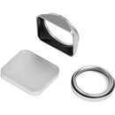 NiSi Jetmag Pro Lens Hood Kit for FUJIFILM X100 (Silver)