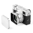 NiSi Jetmag Pro Lens Hood Kit for FUJIFILM X100 (Silver)