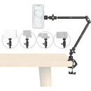 SmallRig Desktop Magic Arm with Crab-Shaped Clamp and MagSafe Mount