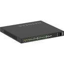 BZBGEAR Netgear AV Line M4250-26G4XF-POE+ 26-Port Gigabit PoE+ Compliant Managed Switch (TAA Compliant)
