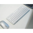 Macally Dual Mode Wireless Keyboard & Mouse Set (Silver)