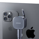 Anker Nano Car Charger (75W, USB-C Port, Built-In Retractable USB-C Cable)