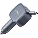 Anker Nano Car Charger (75W, USB-C Port, Built-In Retractable USB-C Cable)