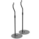 Kanto Living Height-Adjustable Stands for Satellite & Bookshelf Speakers (9 lb Payload, Pair)