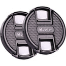 Kase Snap-On Lens Cap (55mm, 2-Pack)