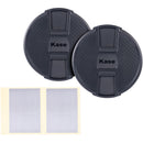 Kase Snap-On Lens Cap (49mm, 2-Pack)