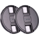 Kase Snap-On Lens Cap (77mm, 2-Pack)