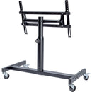 K&M Confidence Monitor Stand for 42 to 65" Displays