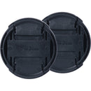 Kase Snap-On Lens Cap (43mm, 2-Pack)