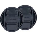 Kase Snap-On Lens Cap (46mm, 2-Pack)