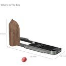 SmallRig L-Shaped Wooden Grip for FUJIFILM X-T30 Series (Charcoal)