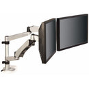 3M MA265S Adjustable Dual Monitor Arm (Silver)