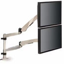 3M MA265S Adjustable Dual Monitor Arm (Silver)