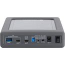 Oyen Digital MiniPro RAID V4 16TB 2-Bay USB-C 3.2 Gen 2 Portable TLC RAID Array (2 x 8TB)