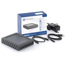 Oyen Digital MiniPro RAID V4 16TB 2-Bay USB-C 3.2 Gen 2 Portable TLC RAID Array (2 x 8TB)