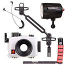 Ikelite Underwater Housing for OM System Tough TG-6 or TG-7 with Ecko Strobe Deluxe Kit