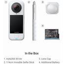 Insta360 X4 Air 360° Action Cam Starter Bundle (Arctic White)