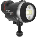AOI UCS-Q1i Ultra Compact Underwater Strobe (Black)