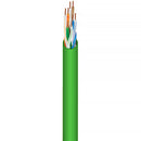 West Penn 4246 23 AWG 4-Pair Cat 6 Unshielded Cable (1000', Green)
