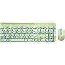 X9 Performance Colorful Wired Keyboard and Mouse Combo (Green)