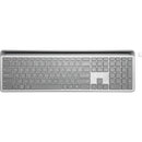 X9 Performance Full-Size Rechargeable Backlit Keyboard with Tablet & Phone Holder (Silver)