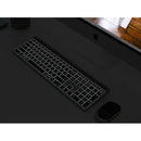 X9 Performance Full-Size Rechargeable Backlit Keyboard with Tablet & Phone Holder (Silver)