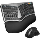 X9 Performance Bluetooth + RF Wirless Ergonomic Keyboard and Mouse Combo for 3 Devices
