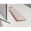 X9 Performance Rf Wireless Colorful Keyboard and Mouse Combo (Pink & White)
