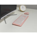 X9 Performance Rf Wireless Colorful Keyboard and Mouse Combo (Pink & White)