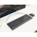 X9 Performance Large Print Wireless Keyboard and Mouse Combo