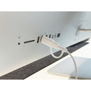 Macally Compact Wired Keyboard with USB-A and USB-C Hub (Aluminum)