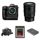 Nikon Z9 Mirrorless Camera with 24-70mm f/2.8 Lens and Basic Bundle