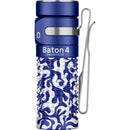 Olight Baton 4 Rechargeable Flashlight (Blue Phantom)