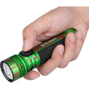 Olight Seeker 4 Pro Rechargeable LED Flashlight (Cool White LED, Zombie Green)