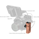 SmallRig Wooden Side Handle with 1/4"-20 Screws