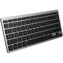 Macally Compact Wireless Keyboard (Space Gray)