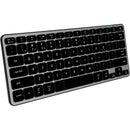 Macally Portable Bluetooth Keyboard for Mac (Space Gray)