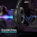 PeopleLink Sonic OE10W Wireless Over-Ear Active Noise Cancelling Headphones