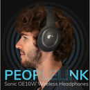 PeopleLink Sonic OE10W Wireless Over-Ear Active Noise Cancelling Headphones