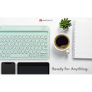 Macally Compact Rechargeable Bluetooth Keyboard (Mint Green)