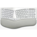 Macally Wireless Ergonomic Keyboard with Wrist Rest for Mac (Aluminum)