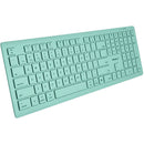Macally Wireless Bluetooth Keyboard and Mouse Combo for Mac (Light Green)