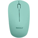 Macally Wireless Bluetooth Keyboard and Mouse Combo for Mac (Light Green)