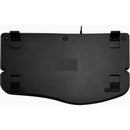 Macally Wired USB Backlit Ergonomic Keyboard for Mac