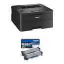 Brother HL-L2460DW Compact Monochrome Laser Printer with Two High-Yield Toner Cartridges Kit